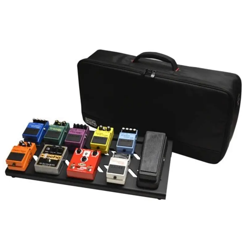 Gator GPB-BAK-1 Black Aluminum Pedal Board with Bag