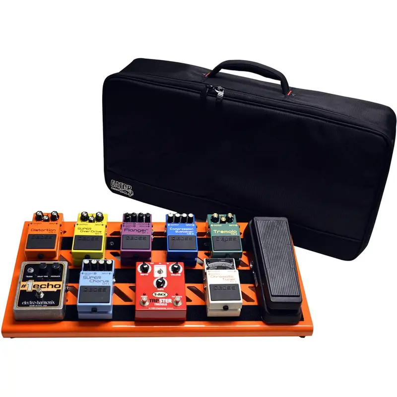 Gator GPB-BAK-OR Orange Aluminum Pedal Board