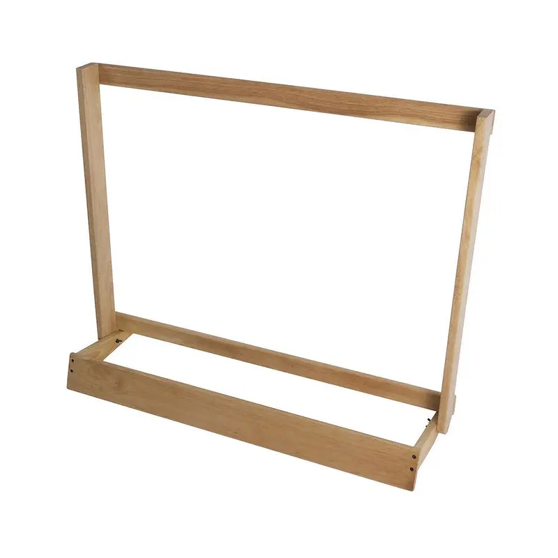 On-Stage GS7565W Guitar Case Rack Natural Wood