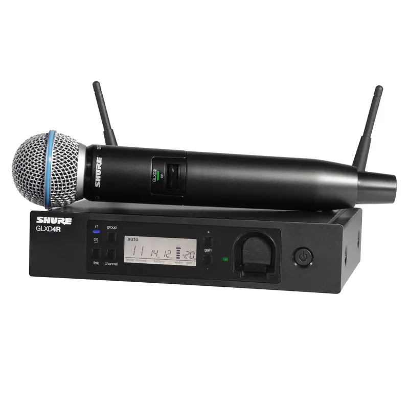 Shure GLXD24R/B58 Advanced Wireless Vocal Mic with Beta58A