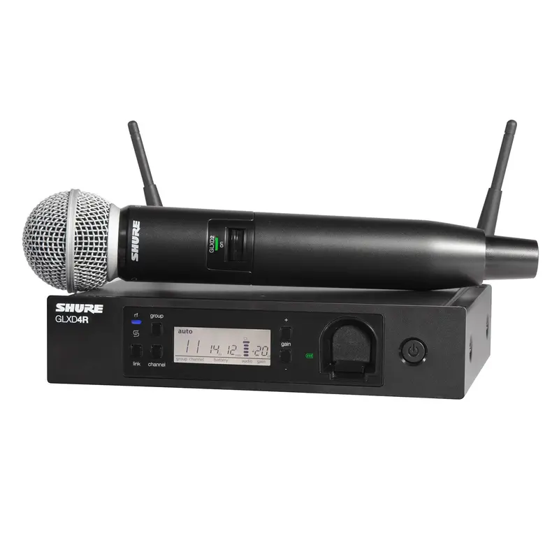 Shure GLXD24R/SM58 Advanced Wireless Vocal Mic with SM58
