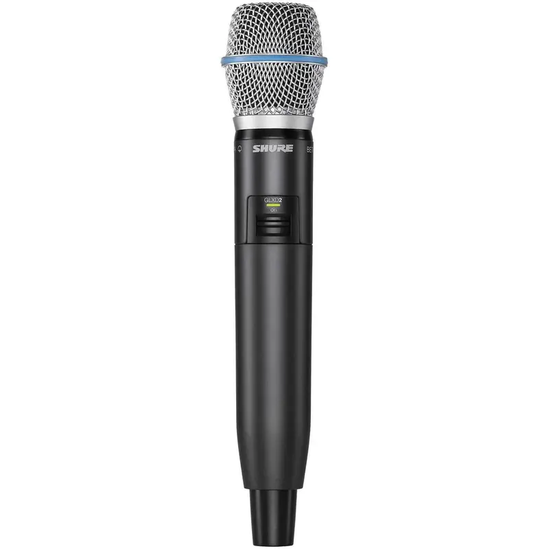 Shure GLXD2B87A Wireless Handheld Trans with Beta87a