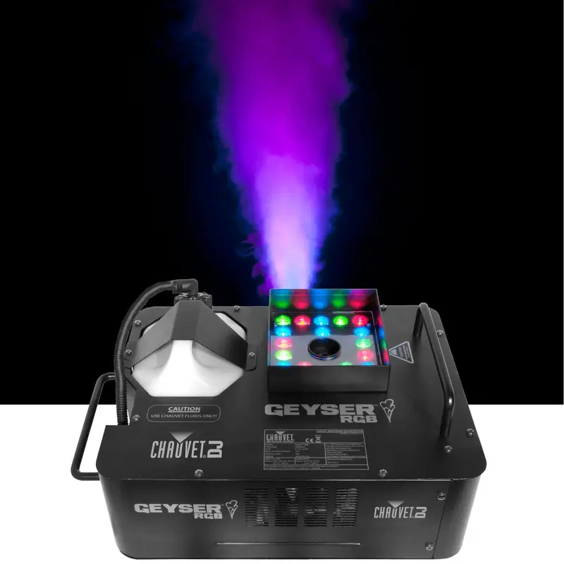 Chauvet Geyser RGB LED Light & Fog Machine Effect