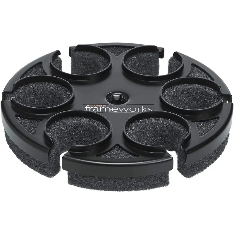 Gator Frameworks Multi Mic Stand Tray for 6 Mics