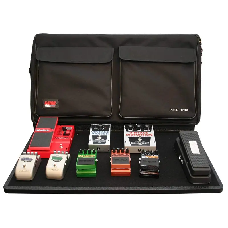 Gator Pro Pedal Board with Carry Bag Power Supply
