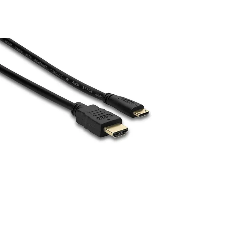 Hosa HDMC-410 HDMI to Mini Cable with Ethernet 10 Ft