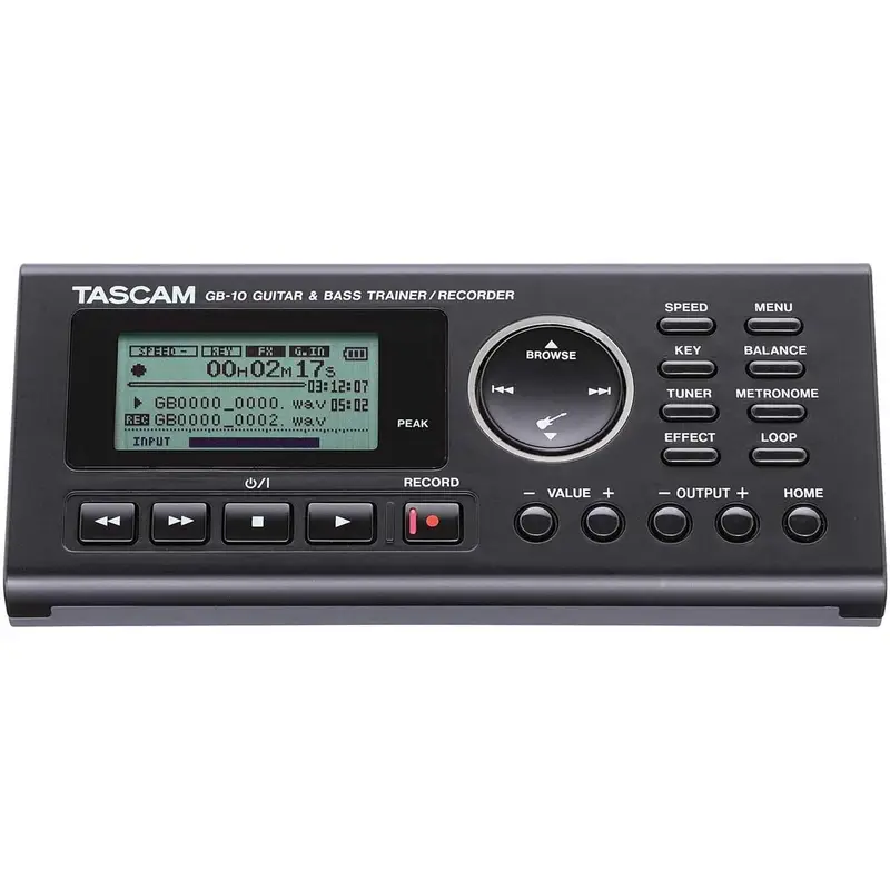 Tascam GB-10 Guitar/Bass Trainer/Recorder with FX