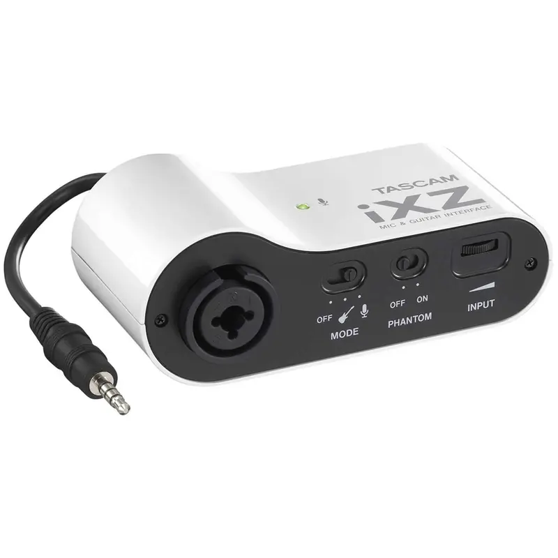 Tascam IXZ iPhone/iPad/iPod Mic Instrument Input