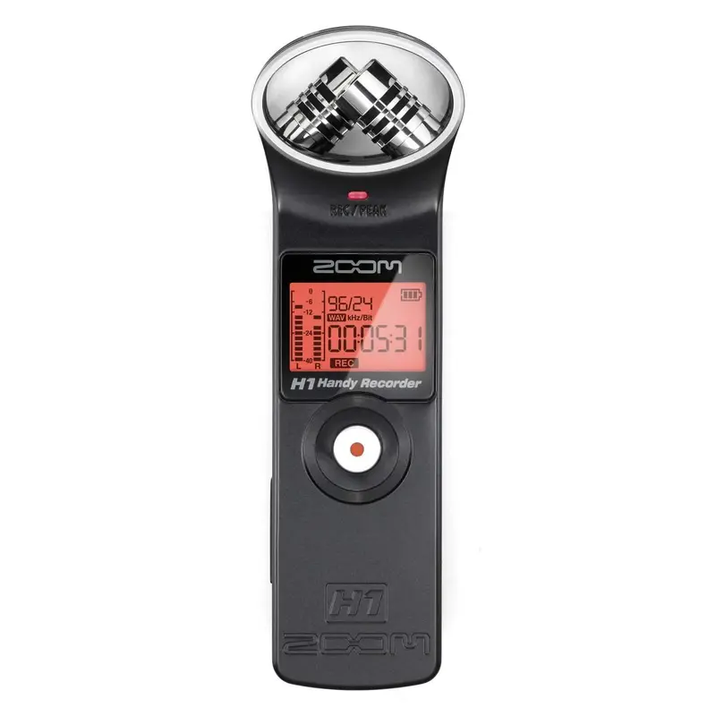 Zoom H1 Handy 2 Track Portable Voice Recorder