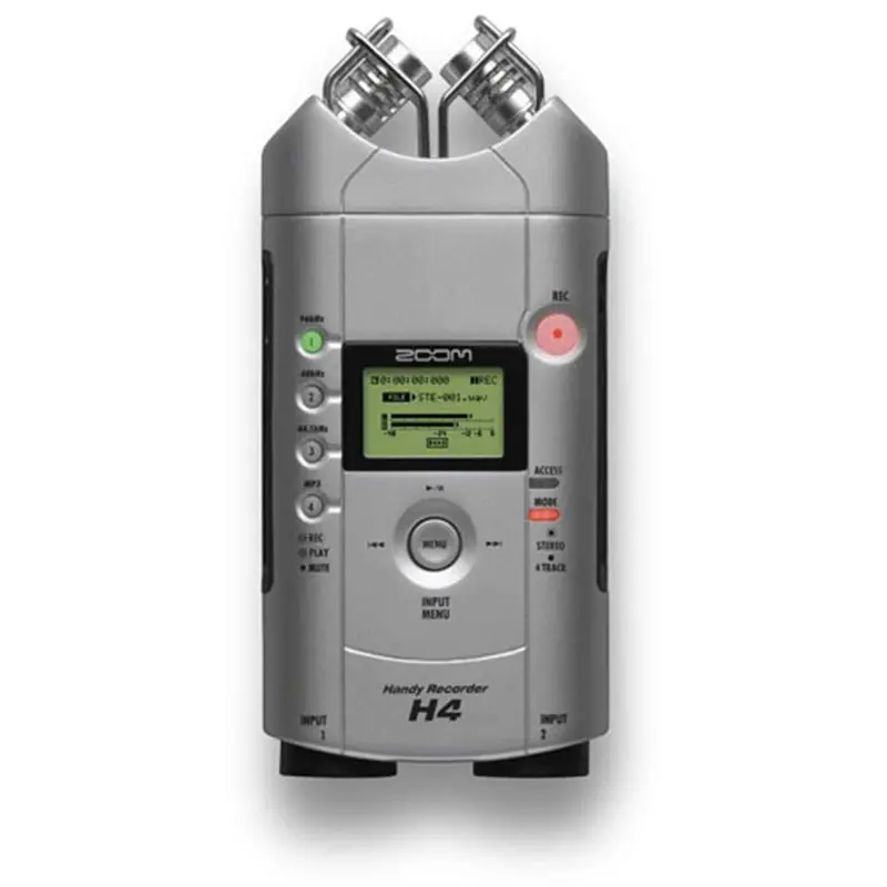 Zoom H4 Handheld Digital 4-Track Portable Recorder