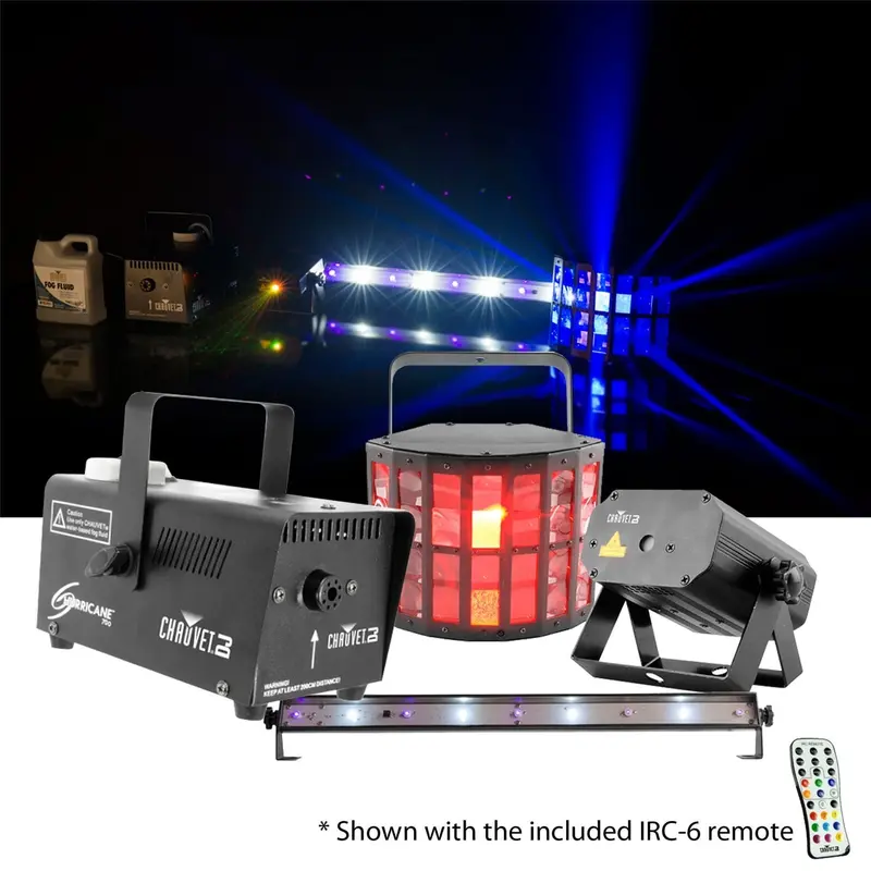 Chauvet JAM Pack Gold 4-Piece Effect Light Bundle