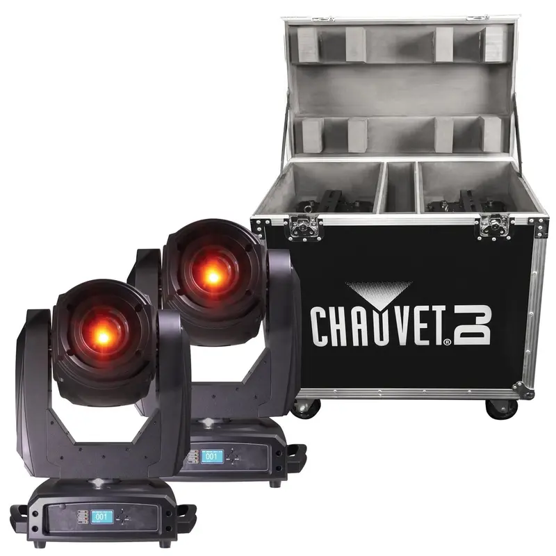 Chauvet Legend 330SR Spot 2 Pack with Flight Case