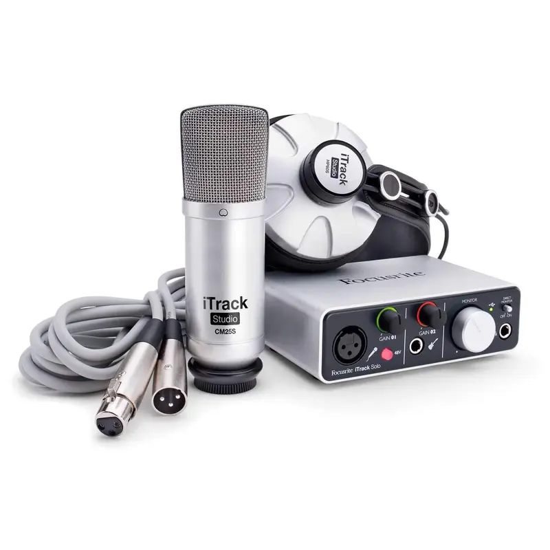 Focusrite iTrack Studio Recording Pack - Lightning