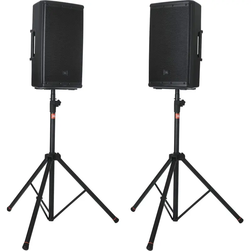 JBL Standard Aluminum Speaker Stand Pair with Bag
