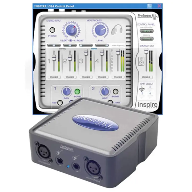 Presonus INSPIRE-1394 Firewire Recording Interface