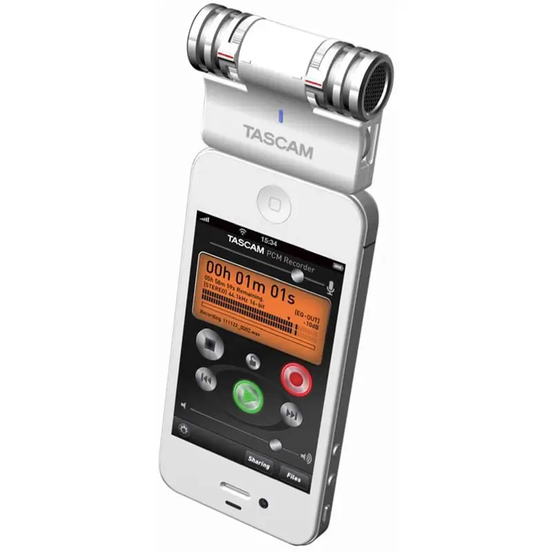 Tascam IM2W Stereo Mic for iPhone,iPad,iPad Touch