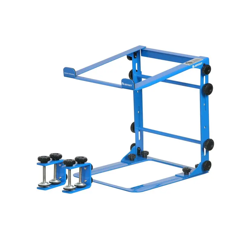 Odyssey LSTANDMBLU Folding DJ Laptop Stand Blue