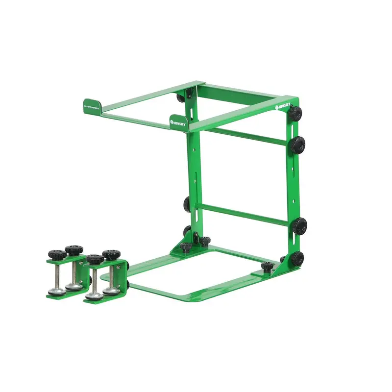 Odyssey LSTANDMGRN Folding DJ Laptop Stand Green