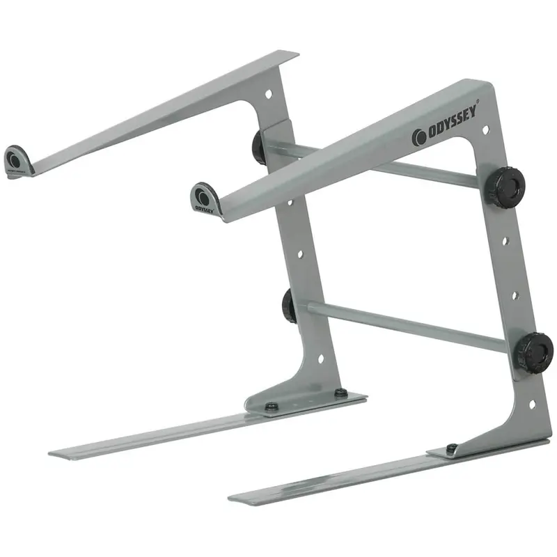 Odyssey LSTANDSMGY Dj Laptop Stand (No Clamps) Gry