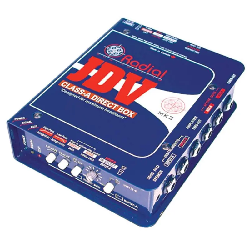 Radial JDV 2-In 4-Out Active Direct Box