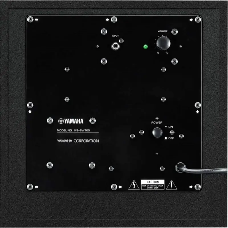 Yamaha KS-SW100 Compact Subwoofer for Keyboard