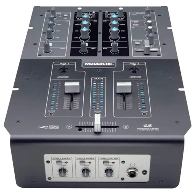 Mackie D2 2 Channel DJ Mixer