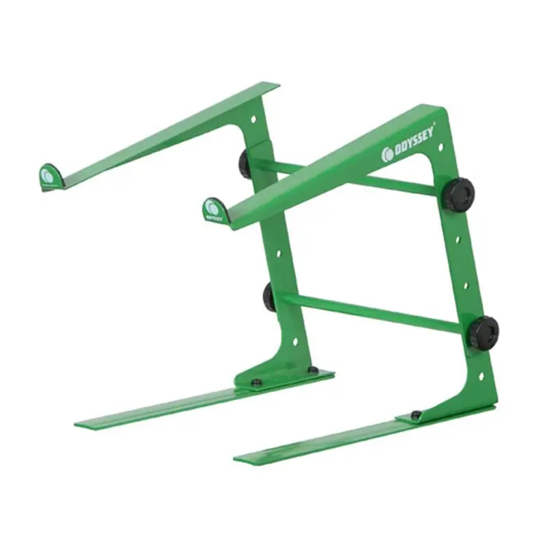 Odyssey LSTANDSGREEN Dj Laptop Stand (Green)