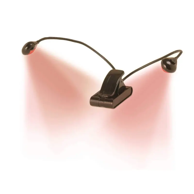 On Stage Clip-on Red LED Task Light