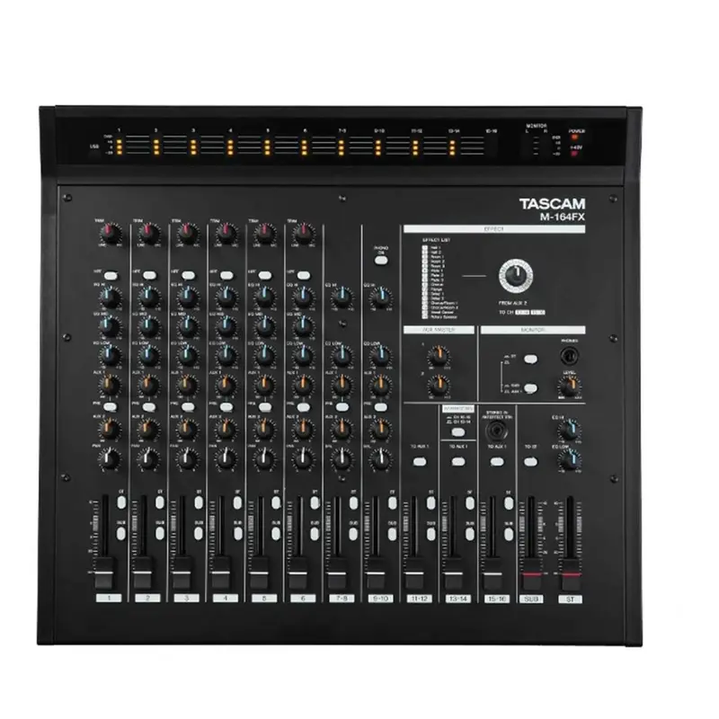 TASCAM 16 Channel 4 Bus Analog Mixer with FX