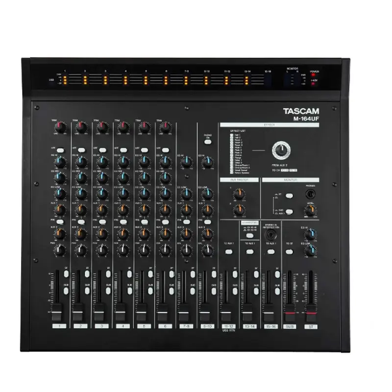TASCAM 16 Channel 4 Bus USB Mixer / Interface