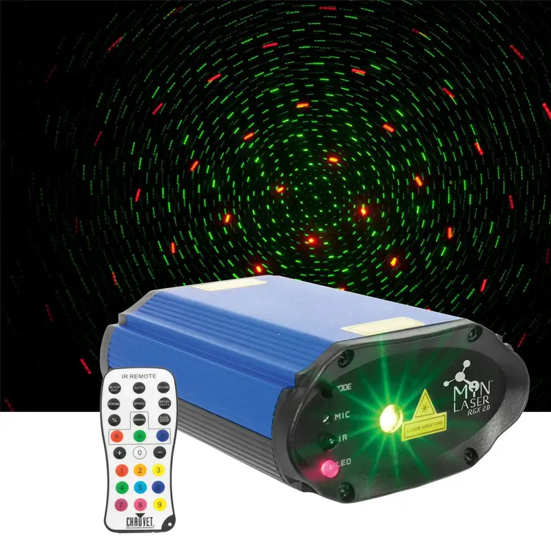 Chauvet Min Laser RGX 2.0 Red and Green Laser