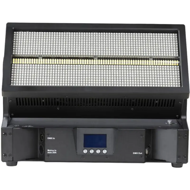 German Lighting Products GLPJDC1STROBE 1200-Watt RGB with Linear Cool White LED Strobe Light