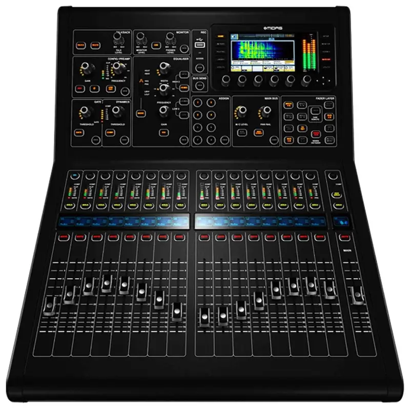 Midas M32R 40-Input 25-Bus Digital Mixer