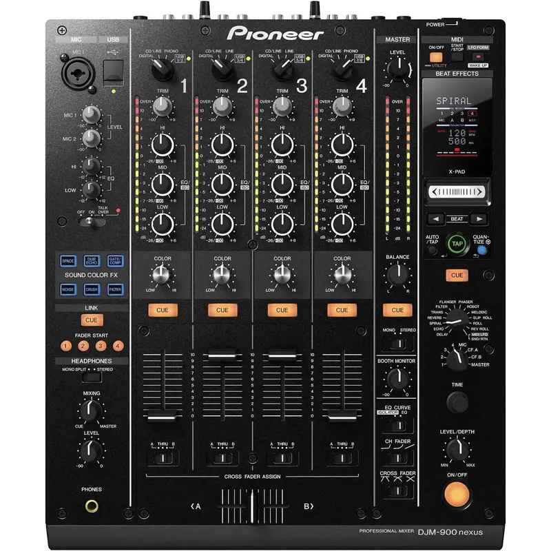 Pioneer DJ DJM-900 Nexus 4 Ch Professional DJ Mixer