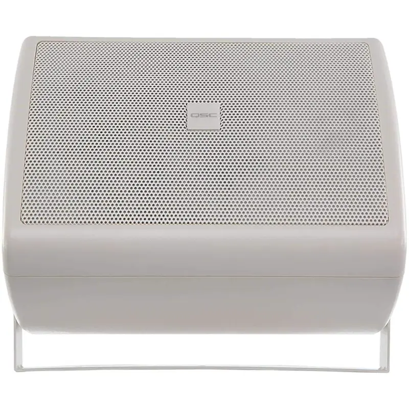 Q-SYS AC-S4T-WH 5-Inch Two-way Surface Speaker White