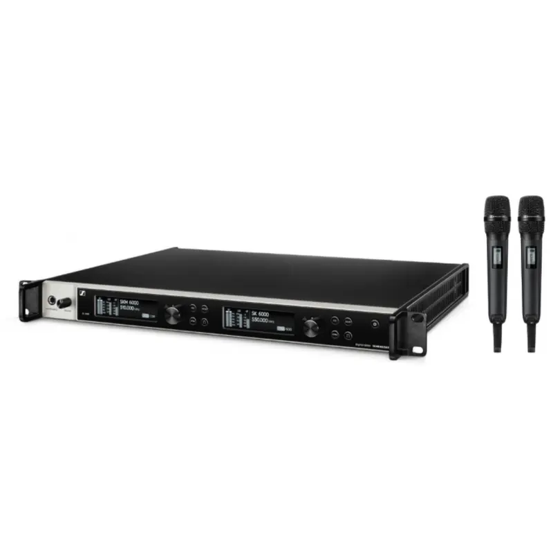Sennheiser EM 6000 Dante Dual receiver Used Package
