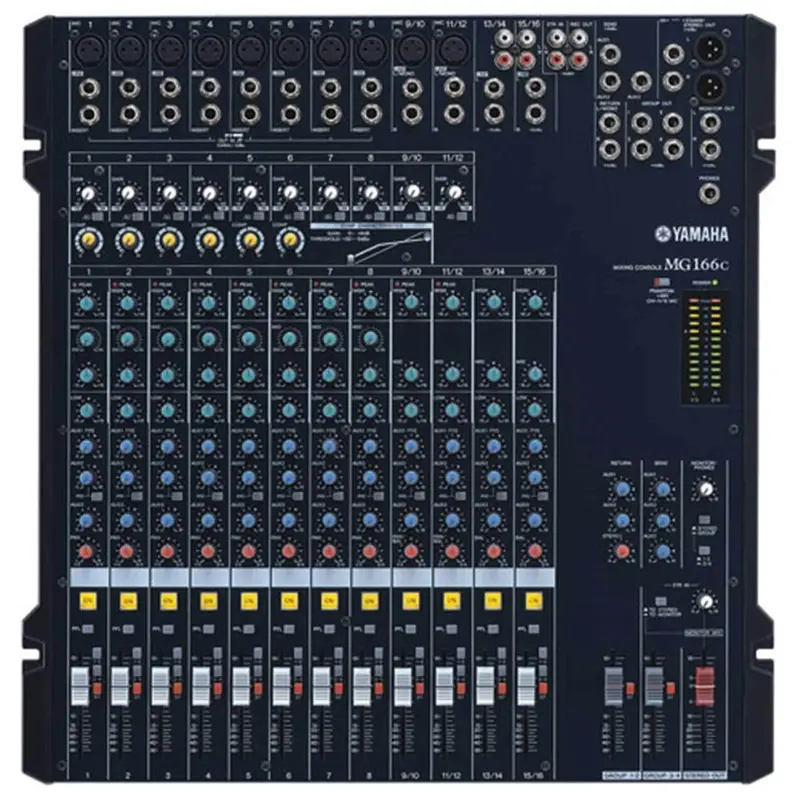 Yamaha MG166C 16Ch Mixer with 6-Ch Compressor