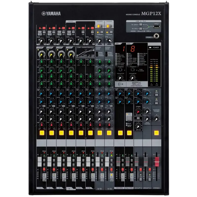 Yamaha MGP12X Professional 12-Channel Mixer with FX
