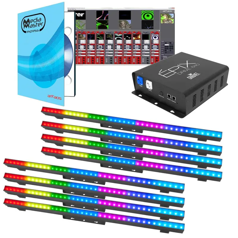 Chauvet Epix Strip & Arkaos Media Master Exp Pack