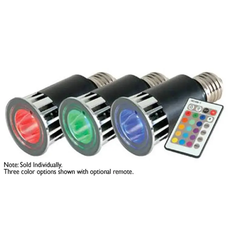 Elation High Power Multi-Colored Screw Led Lamp