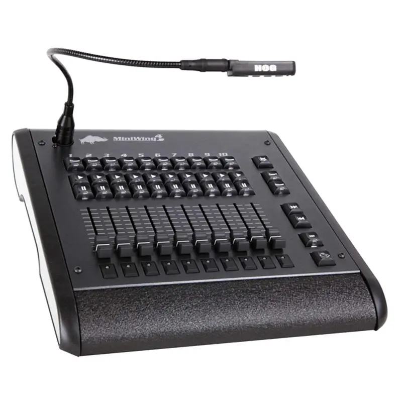 Elation MINI WING 4 Console USB Connection to Hog