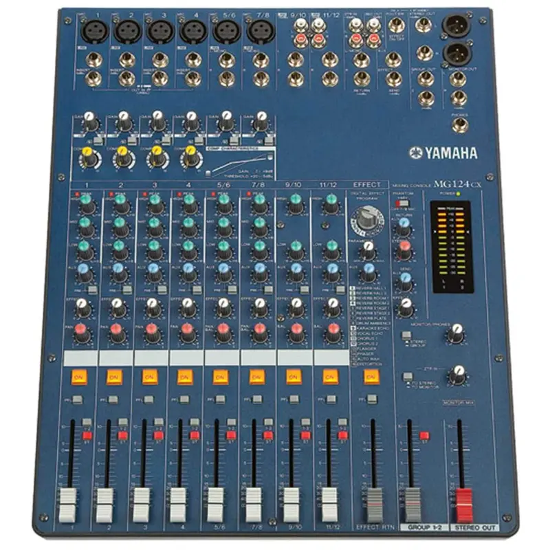 Yamaha MG124CX 12Ch 4Bus Mixer with Fx & Compression