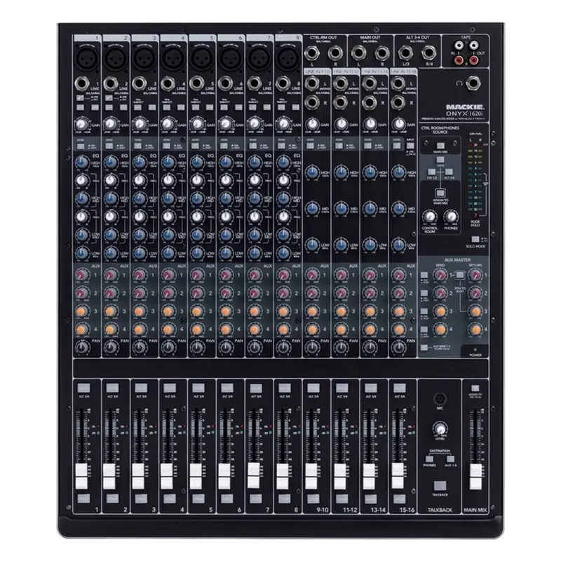 Mackie Onyx 1620i 16 Ch Compact Recording Mixer