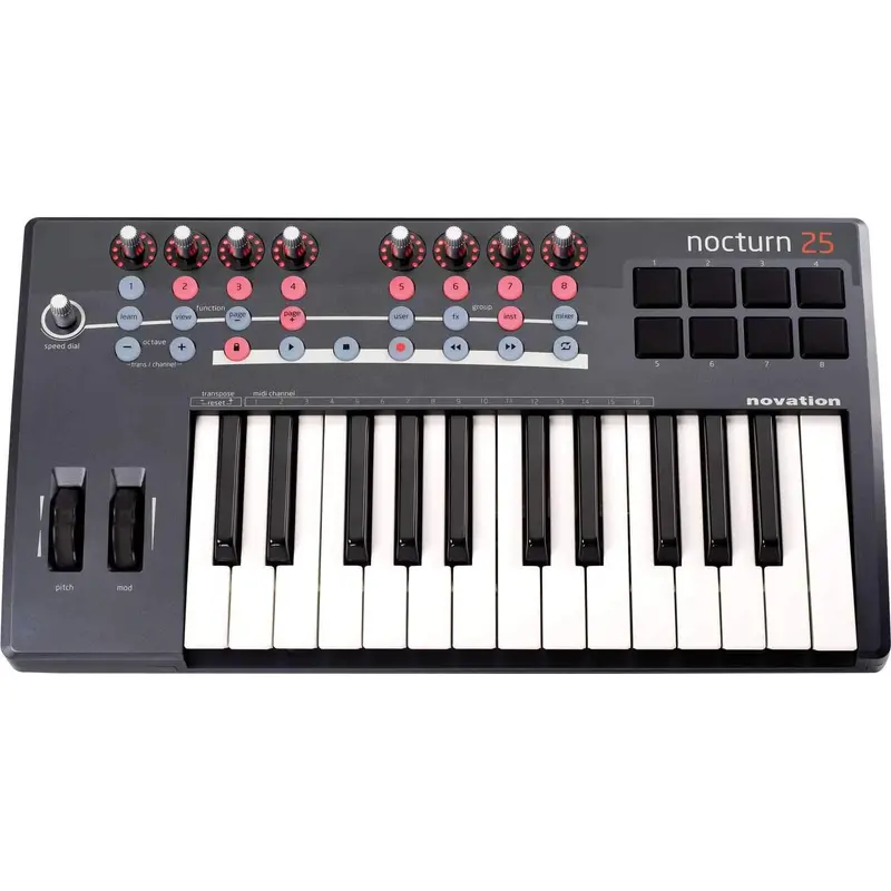 Novation NOCTURN-25 USB/MIDI 25 Key Cont/ Keyboard