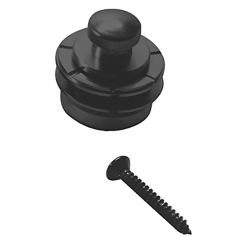 On-Stage NSL7200B Hennessey Black Metal Designer Guitar Strap Locks