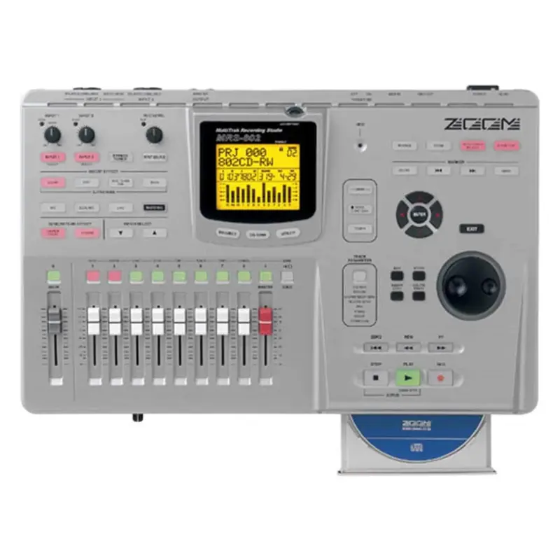 Zoom MRS802BCD Digitl Multi Track Recorder With CD