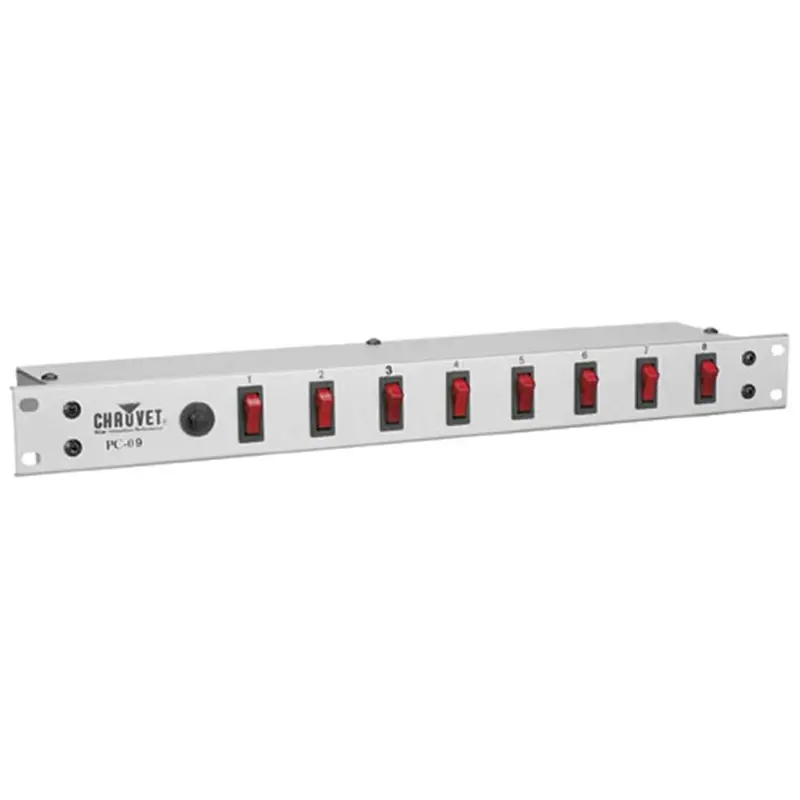 Chauvet PC09 8 Channel On/Off Controller - Silver