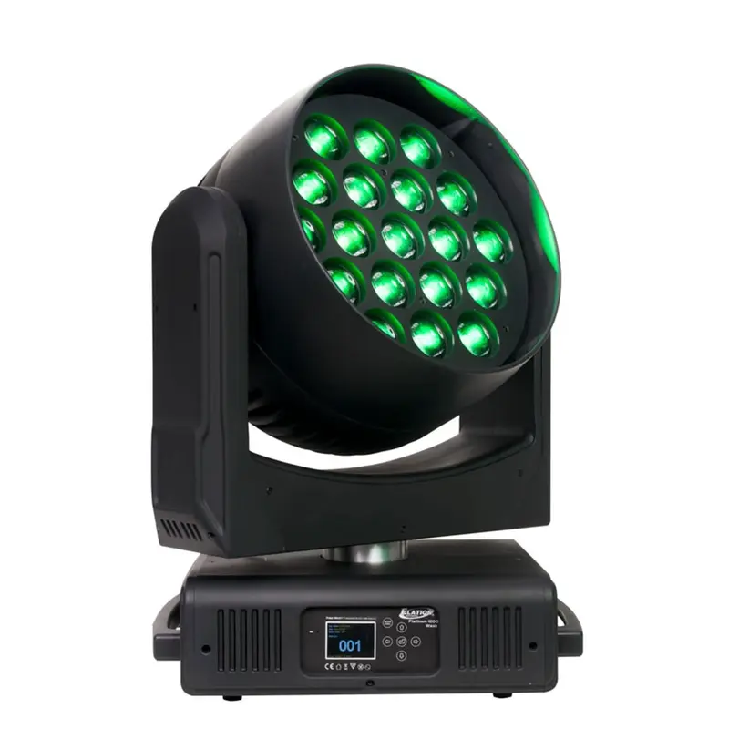 Elation Platinum 1200 19x65-Watt LED Moving Head Wash Light
