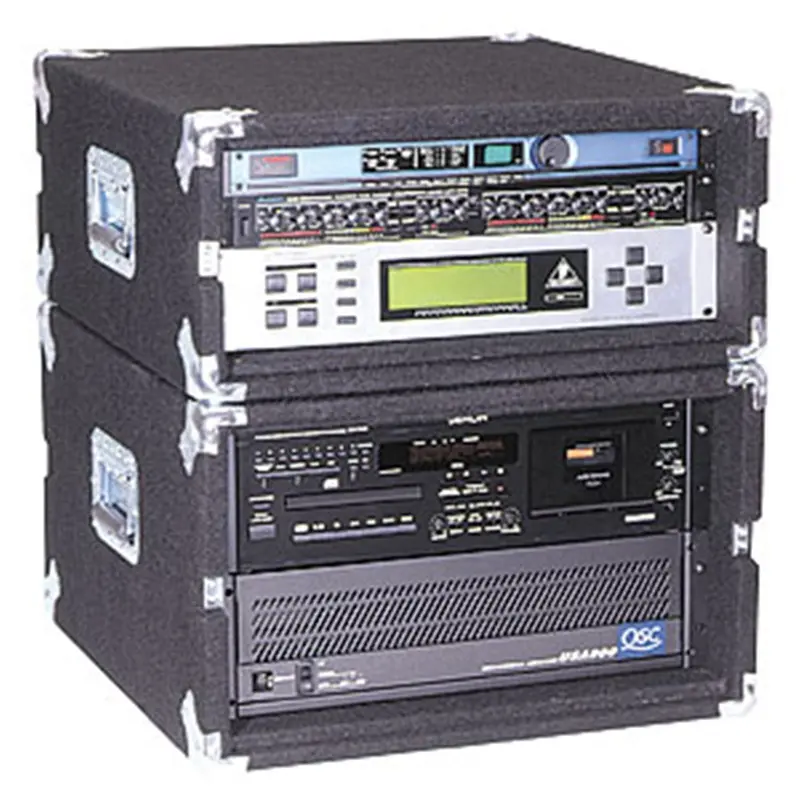 Odyssey Heavy Duty 4 Space Rack Case-Gray