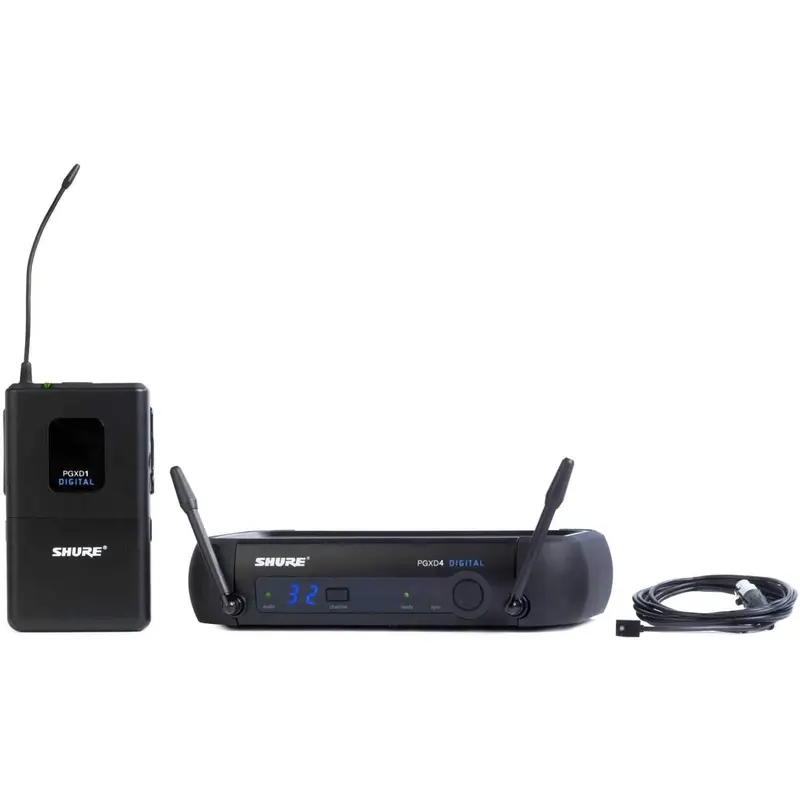 Shure PGXD1493 Digital Wireless Lavalier with WL93